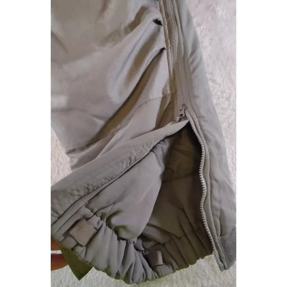 Army Issue ECWCS Primaloft Level 7 Parka Trousers Pants Gray Large Regular NWT - Picture 10 of 11